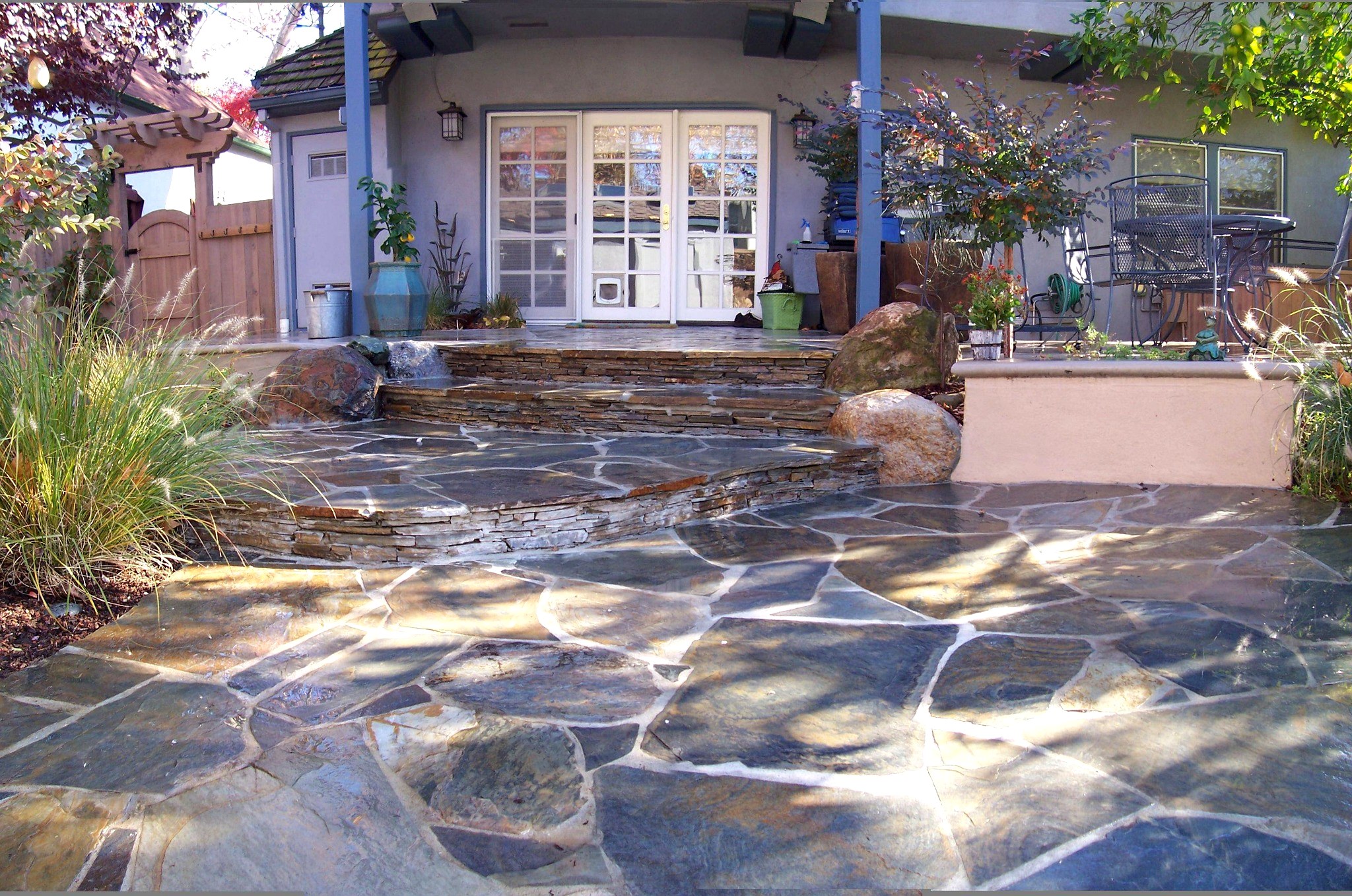 Natural Flagstone Patio